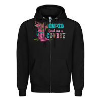 Black velantines day cupid find me a cowboy Zipper Hoodie - AdoDesignShop