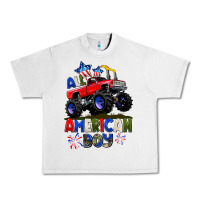 Lunar Rock All American Boy 4th july Urban Heavy Tee - CowGirlArtShop