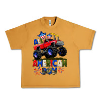 Peanut Butter All American Boy 4th july Urban Heavy Tee - CowGirlArtShop