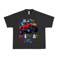 Pigment Black All American Boy 4th july Urban Heavy Tee - CowGirlArtShop