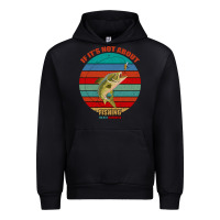 Black If It's Not About Fishing I'm Not Interested Urban Hoodie - Bettercallsaul