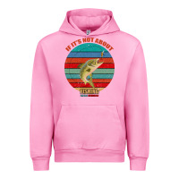 Fuchsia Pink If It's Not About Fishing I'm Not Interested Urban Hoodie - Bettercallsaul