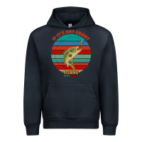 Navy If It's Not About Fishing I'm Not Interested Urban Hoodie - Bettercallsaul