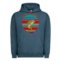 Pigment Midnight Navy If It's Not About Fishing I'm Not Interested Urban Hoodie - Bettercallsaul