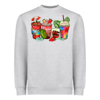 Strawberry Coffee Cups Heavyweight Sweatshirt | Teevron
