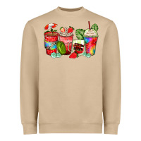 Mushroom strawberry coffee cups Heavyweight Sweatshirt - Zillion Design Studio