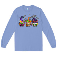 Colony Blue halloween gnomes Long Sleeve Tee - AdoDesignShop
