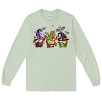Matcha halloween gnomes Long Sleeve Tee - AdoDesignShop