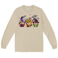 Mushroom halloween gnomes Long Sleeve Tee - AdoDesignShop