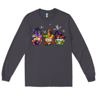 Smoke halloween gnomes Long Sleeve Tee - AdoDesignShop