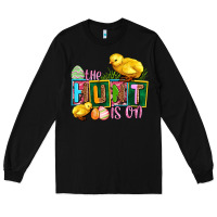 Black the hunt is on Long Sleeve Tee - AdoDesignShop