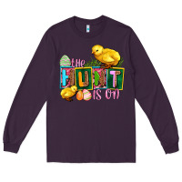 Plum the hunt is on Long Sleeve Tee - AdoDesignShop