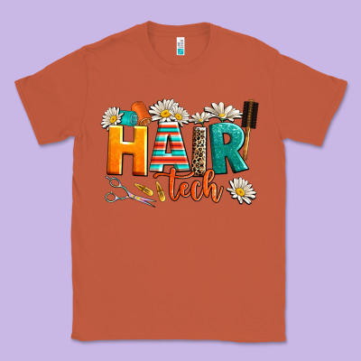 Hair Tech Classic Tee Designed By Adodesignshop
