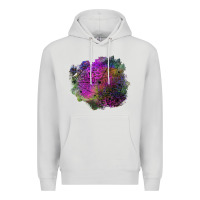 Dove Grey halloween spider web for patches Premium Hoodie - BundleAndBundleShop