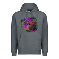 Rock halloween spider web for patches Premium Hoodie - BundleAndBundleShop