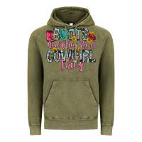 Vintage Olive boots and bling it s a cowgirl thing Vintage Hoodie - Zillion Design Studio