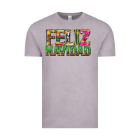 Vintage Zinc feliz navidad with pattern Vintage Tee - texasbilliewilder