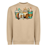 Mushroom jesus coffee cups Heavyweight Sweatshirt - Zillion Design Studio