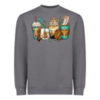 Storm jesus coffee cups Heavyweight Sweatshirt - Zillion Design Studio