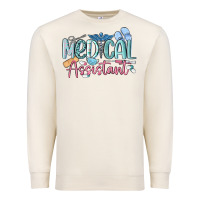 Sandshell medical assistant nurse Premium Sweatshirt - MaliasSmallBusiness