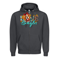 Smoke love beagles Zipper Hoodie - Artiststas