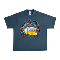 Midnight Navy camp more worry less Urban Heavy Tee - SublimationCraftShop