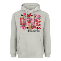 Moon Dust valentines day teacher life Heavyweight Hoodie - MaliasSmallBusiness