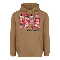 Toasted Coconut valentines day teacher life Heavyweight Hoodie - MaliasSmallBusiness