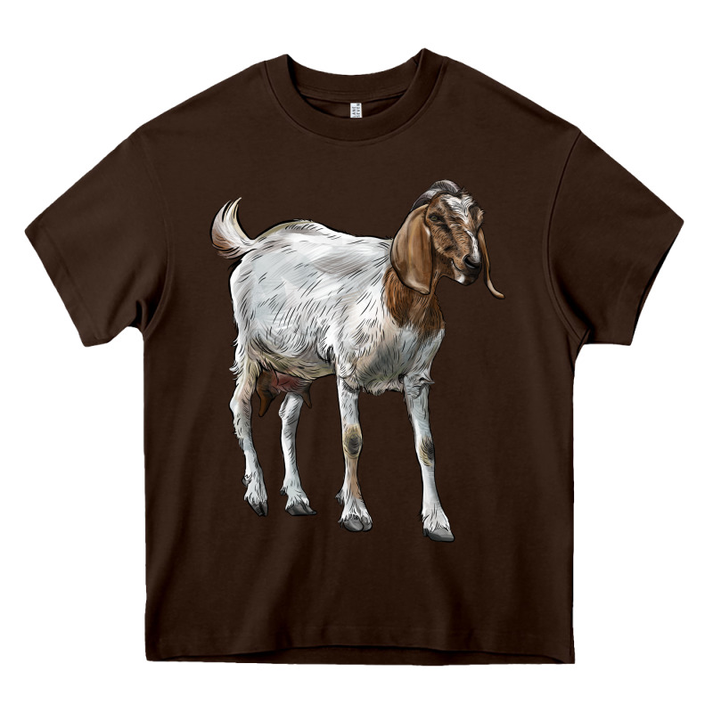 Boer Goat Heavy Core Tee by LillyAllenDesigns | Teevron