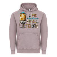 Vintage Zinc life is better in a small town Vintage Hoodie - Zillion Design Studio