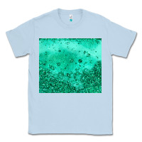 Dusty Blue green glitter Classic Tee - JahusDesignShop