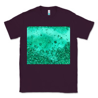 Plum green glitter Classic Tee - JahusDesignShop