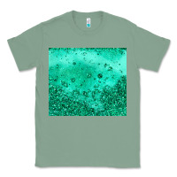 Sage green glitter Classic Tee - JahusDesignShop