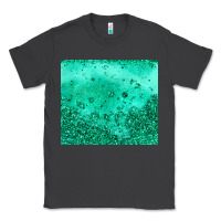 Smoke green glitter Classic Tee - JahusDesignShop