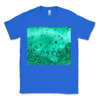 True Royal green glitter Classic Tee - JahusDesignShop