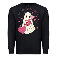 Black will you be my boo Premium Sweatshirt - MaliasSmallBusiness