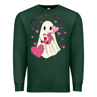Sports Green will you be my boo Premium Sweatshirt - MaliasSmallBusiness