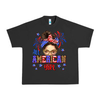 Pigment Black All American girl Urban Heavy Tee - Neo Western