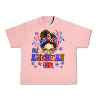 Salmon All American girl Urban Heavy Tee - Neo Western
