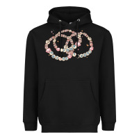 Black 100 days of school friendship bracelet Heavyweight Hoodie - MaliasSmallBusiness