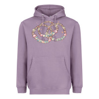 Lavender 100 days of school friendship bracelet Heavyweight Hoodie - MaliasSmallBusiness