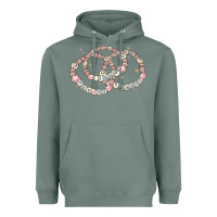 Sage 100 days of school friendship bracelet Heavyweight Hoodie - MaliasSmallBusiness