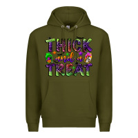 Army Green thick and a treat Premium Hoodie - BundleAndBundleShop