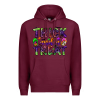 Burgundy thick and a treat Premium Hoodie - BundleAndBundleShop