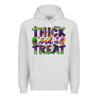 Dove Grey thick and a treat Premium Hoodie - BundleAndBundleShop