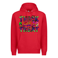 Red thick and a treat Premium Hoodie - BundleAndBundleShop