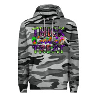 Slate Camo thick and a treat Premium Hoodie - BundleAndBundleShop