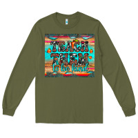 Army Green teach them to be kind Long Sleeve Tee - JahusDesignShop