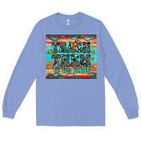 Colony Blue teach them to be kind Long Sleeve Tee - JahusDesignShop