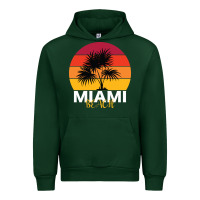 Forest Green Miami Beach Urban Hoodie - Bettercallsaul
